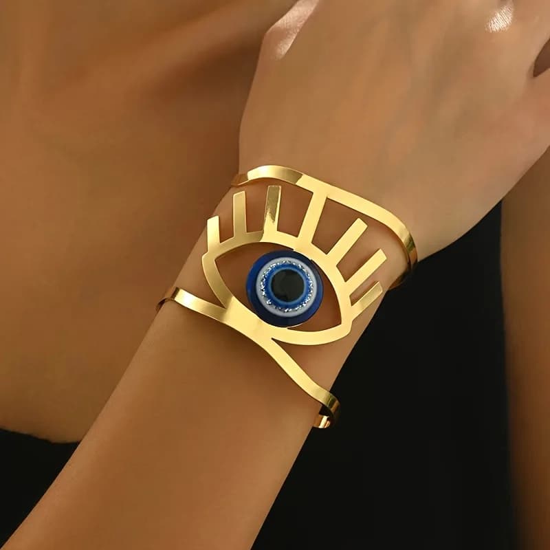 1pc Devil Eye Open Bangle