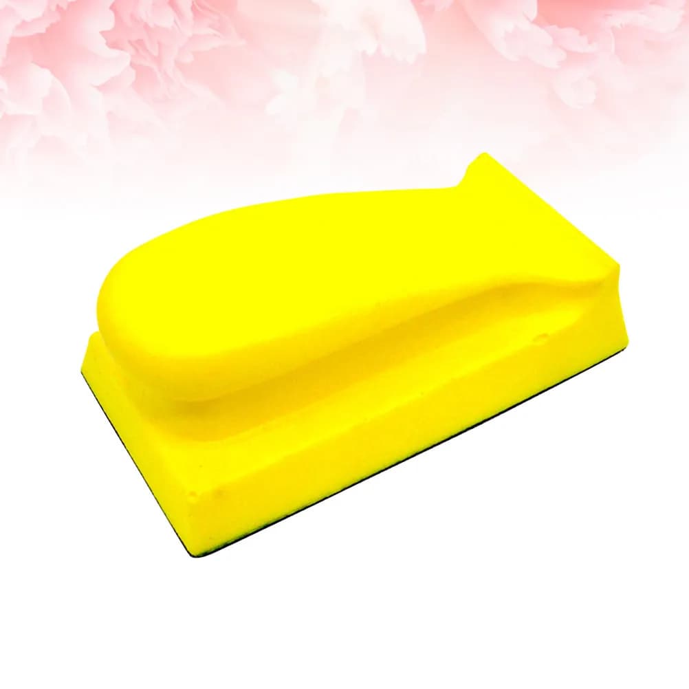 70x135mm Professional Manual Grinding Disc PU Foam Backing Pad for Wood Automotive Sanding Polishing Buffing Hand Block Hook