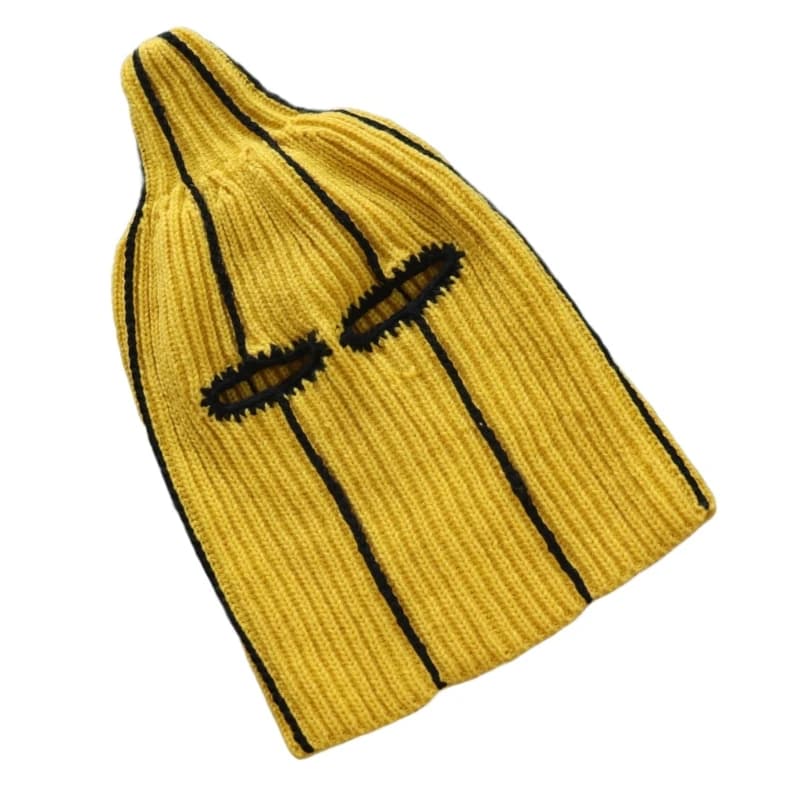 Knitted Banana Balaclava Mask For Adults Teens Winter Fun Costume Event