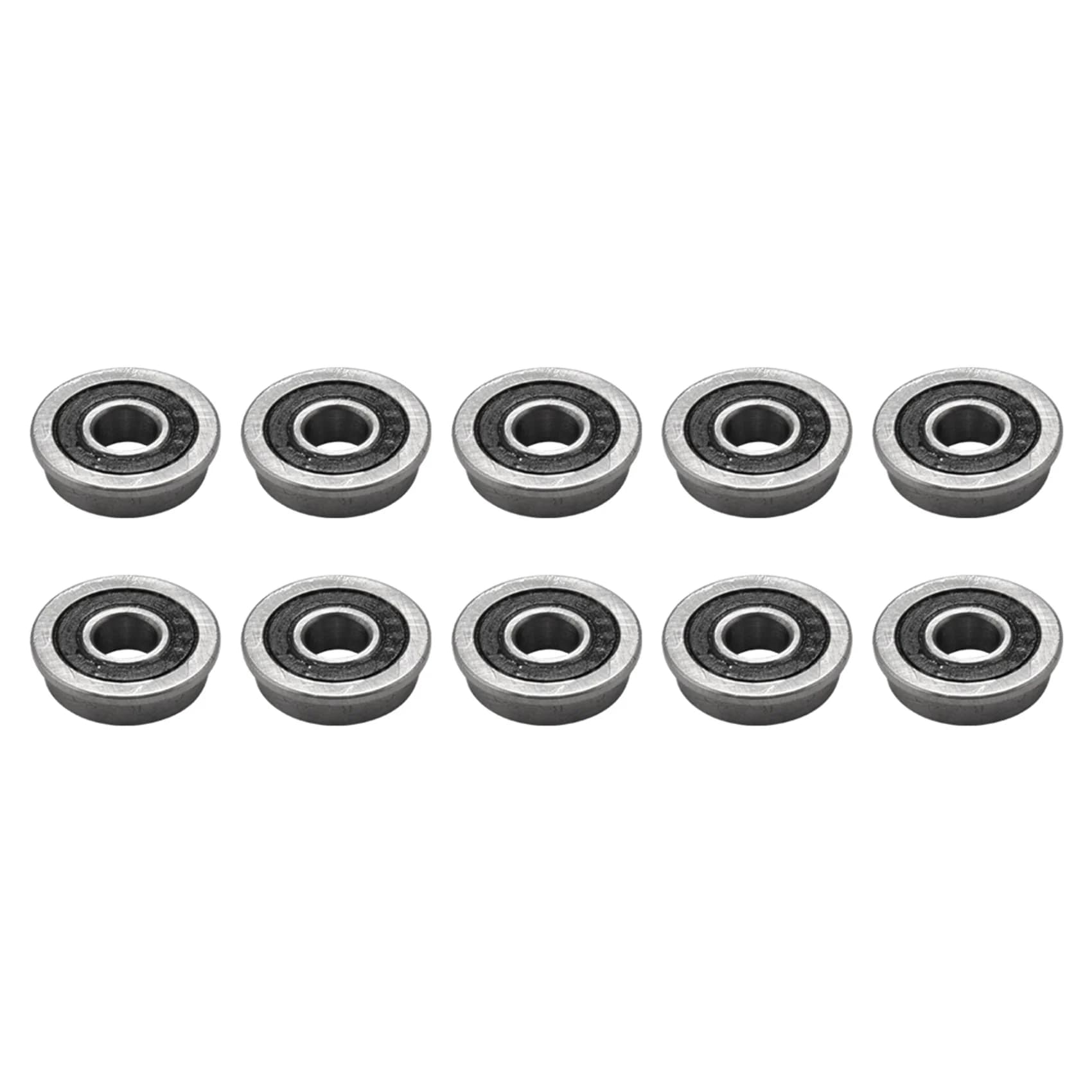 10 pcs F695-2RS bearing 5 x13x4mm miniature flange deep groove ball bearings F695RS for 3D printer VORON Mobius 2/3