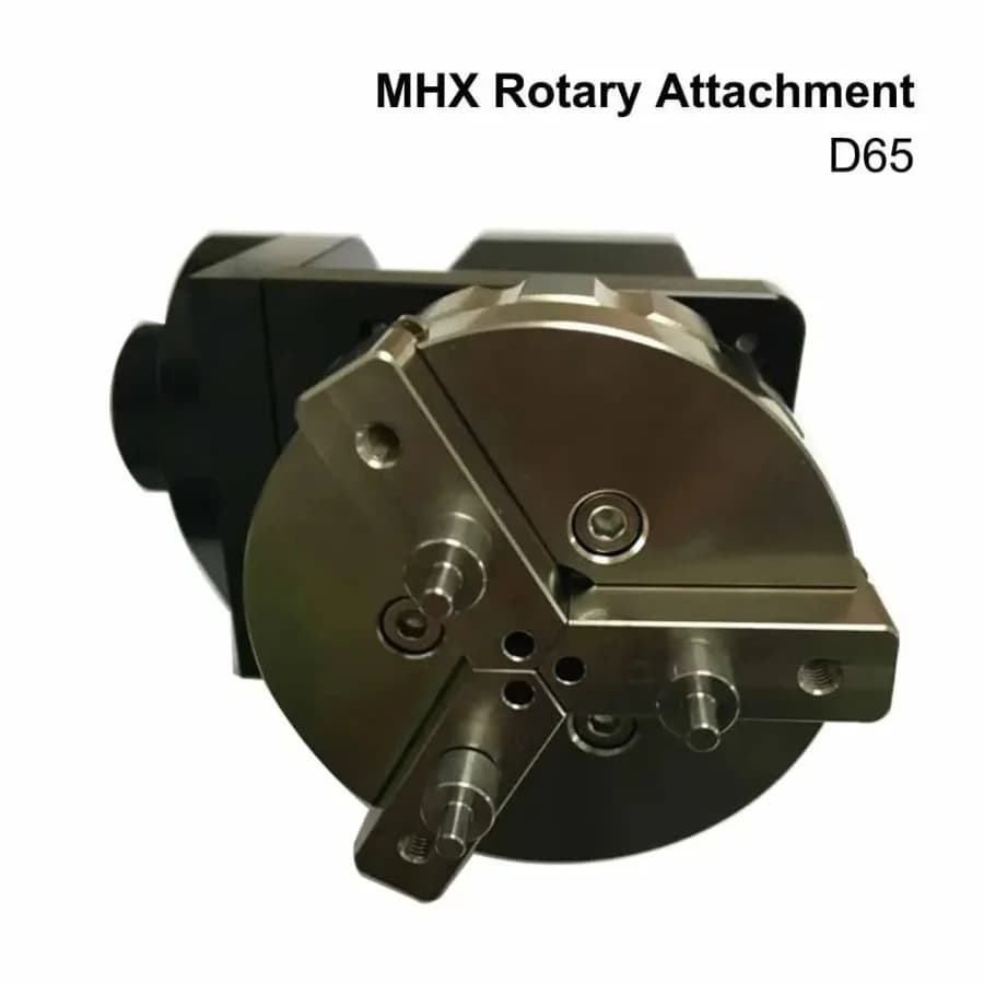 HAOJIAYI Attacco per incisione rotativa con mandrini di diametro massimo. 65 mm 125 mm per macchina per marcatura laser