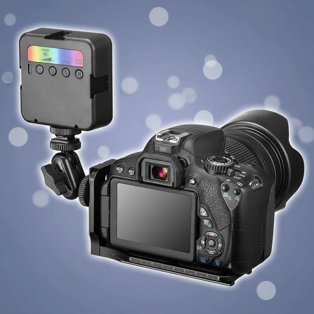 Braccio Magico Flessibile Mini con Vite da 1/4'' Universale a 360° ° Supporto Girevole Estensibile Facile da Usare per Action Camera