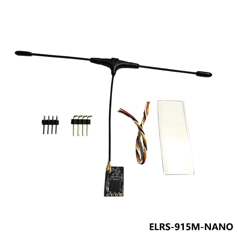 Ricevitore BAYCK ELRS 900MHz 915MHz NANO ExpressLRS con Antenna a T e Connettore IPEX 1, Supporto Wi-Fi per Droni FPV RC