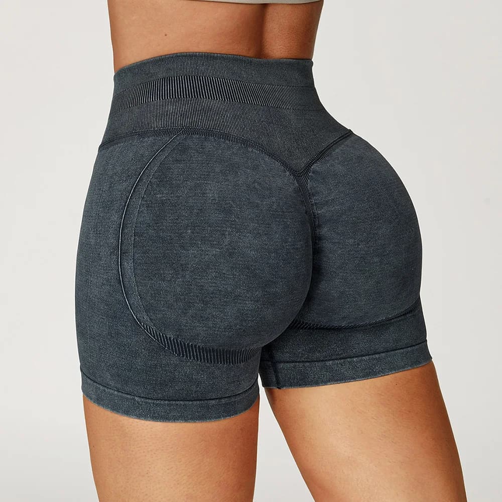 Seamless Yoga Shorts High Waist Women's Shorts For Sitting Lift Fitness Yoga Leggings Fitness Gym Yoga Pants for Women Running Cycling Shorts