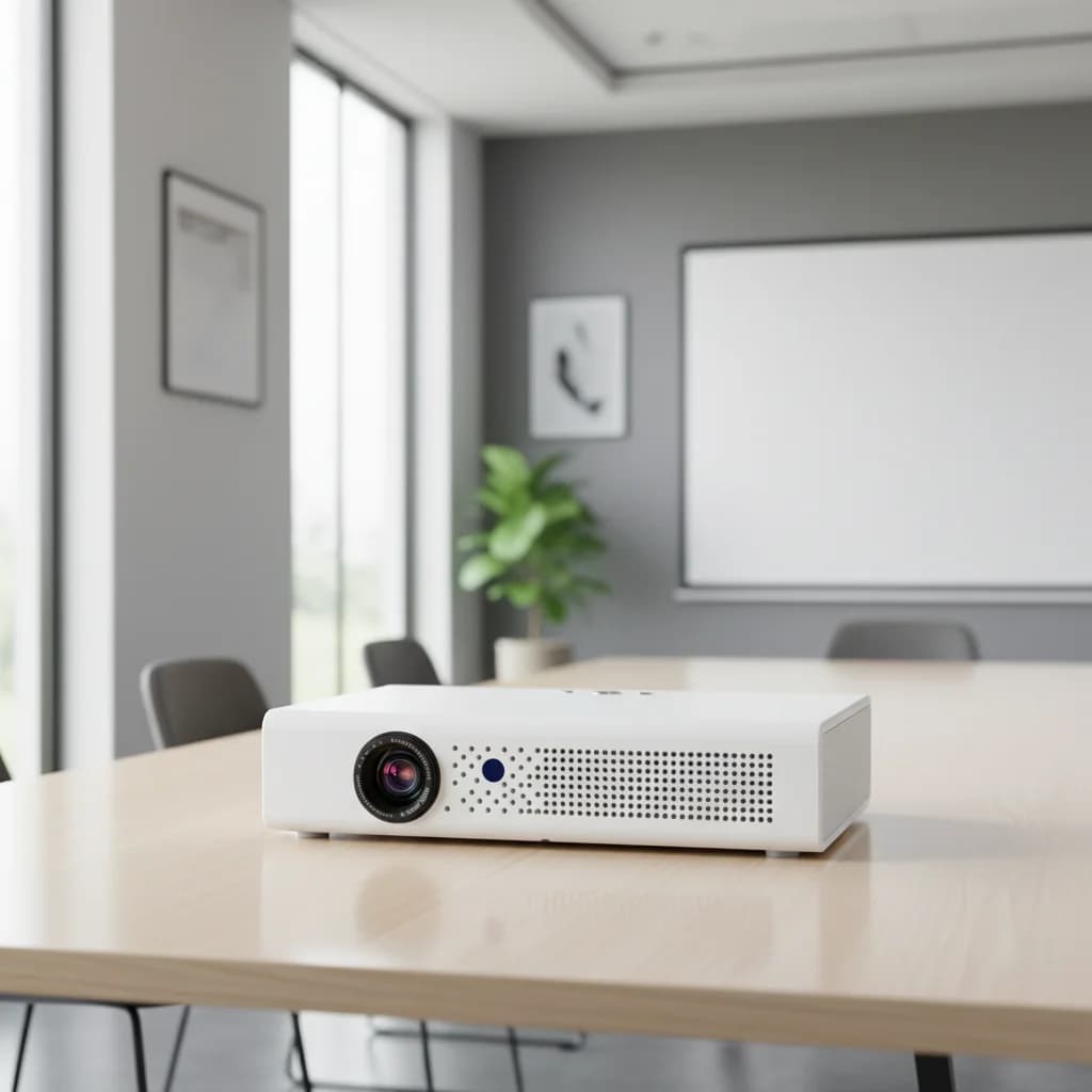 Proiettore Mini per Home Theater con Sistema Android 9.0, 600 Ansi Lumen, Effetto Stereo 3D Integrato, Wi-Fi Dual-Band 2.4+5G, Compatibile con Telefoni Cellulari 4K