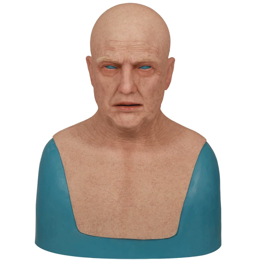 Realistico Crossdresser Maschera maschile Maschera a testa intera per uomo Transgender Cappuccio maschile Headwea Drag Queen Halloween Cosplay