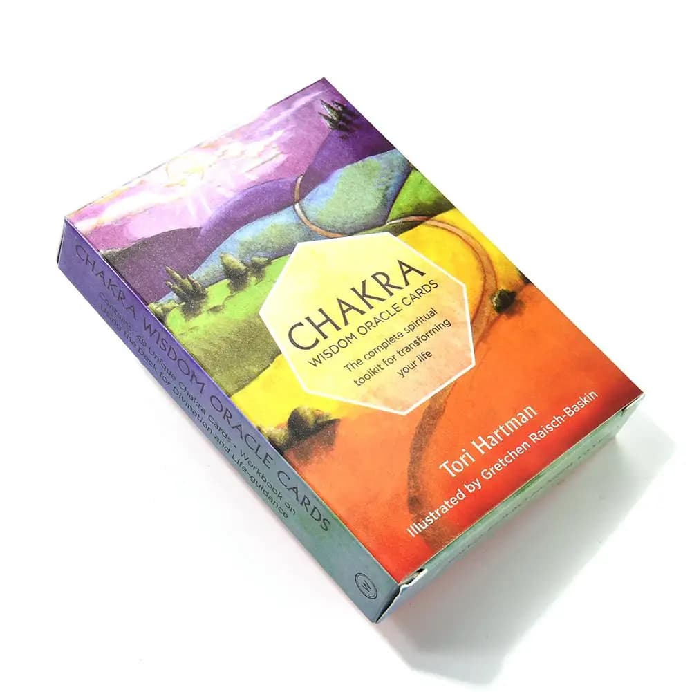 CHAKRA Tarocchi PDF Carte Oracle Divinazione per giochi da tavolo per uso personale