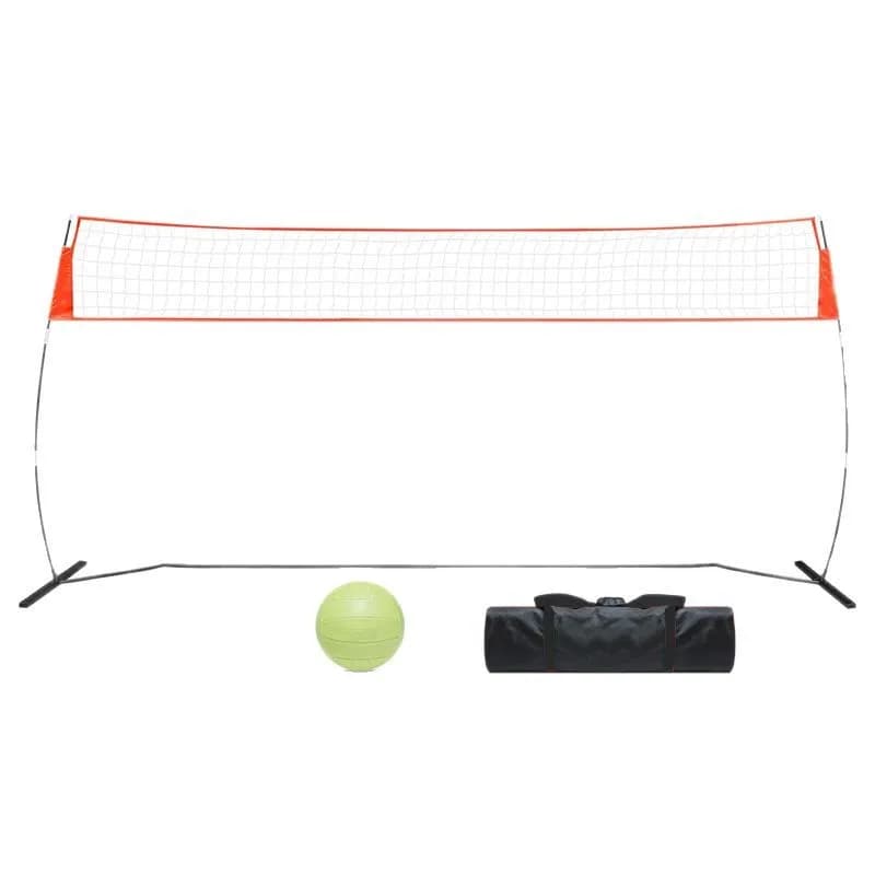 Rete da allenamento portatile per pallavolo 12x8FT Uso interno ed esterno Vendita calda transfrontaliera Nuovo attrezzatura per la pratica