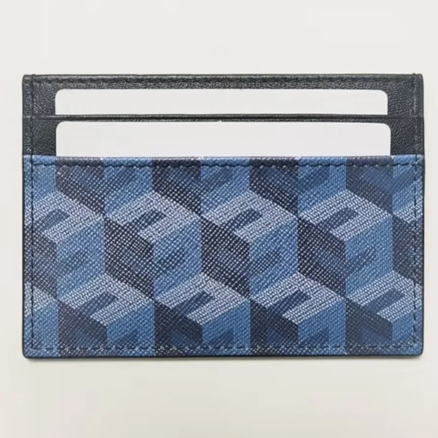 New Trendy 3D Pattern Genuine Leather Card Holder Multi-Functional Small Size for Men And Women Card Protector Coin Purse