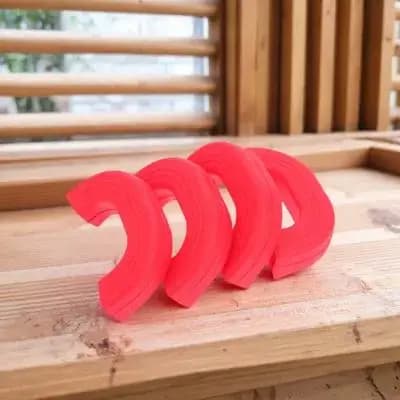 Set di 4 Copri Manici in Silicone Resistenti al Calore, Antiscivolo e Facili da Pulire per Pentole e Padelle