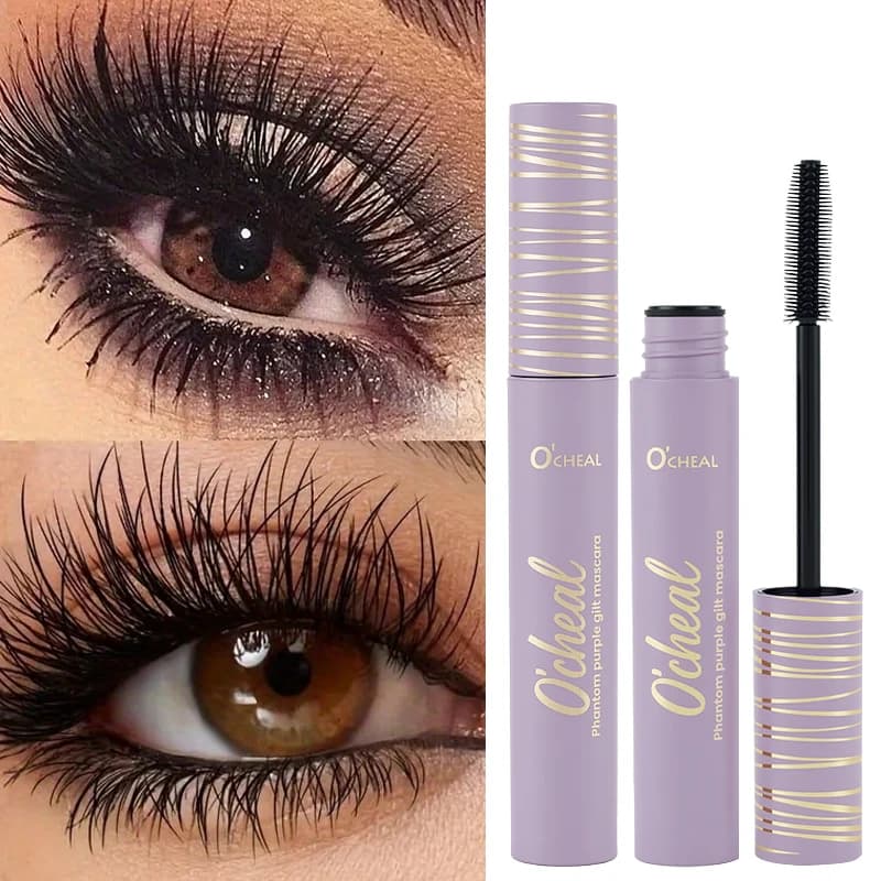 Mascara waterproof per ciglia ricce, facile da applicare e resistente per l'uso quotidiano