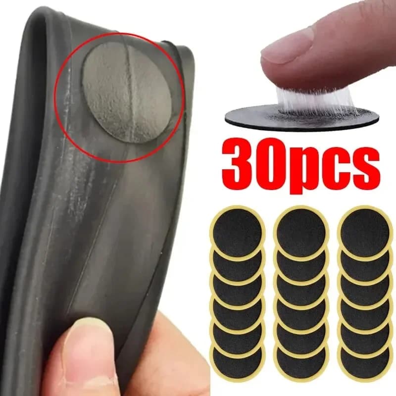 50/30/20/10 pieces Toppe for tires without glue - Tire protection without fast repair adhesive, ideal for emergency bike repairs