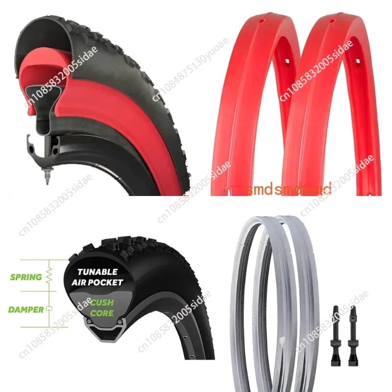 Cuscinetto protettivo per pneumatici tubeless, anello per vuoto da montagna antideflagrante