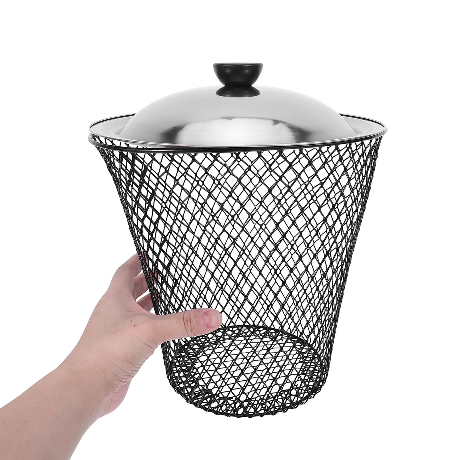 2PCS Underground Worm Composting Bin For Small Flower Pots And Garden, Metal Worm Tea Composter Tube Garden And Lawn Care