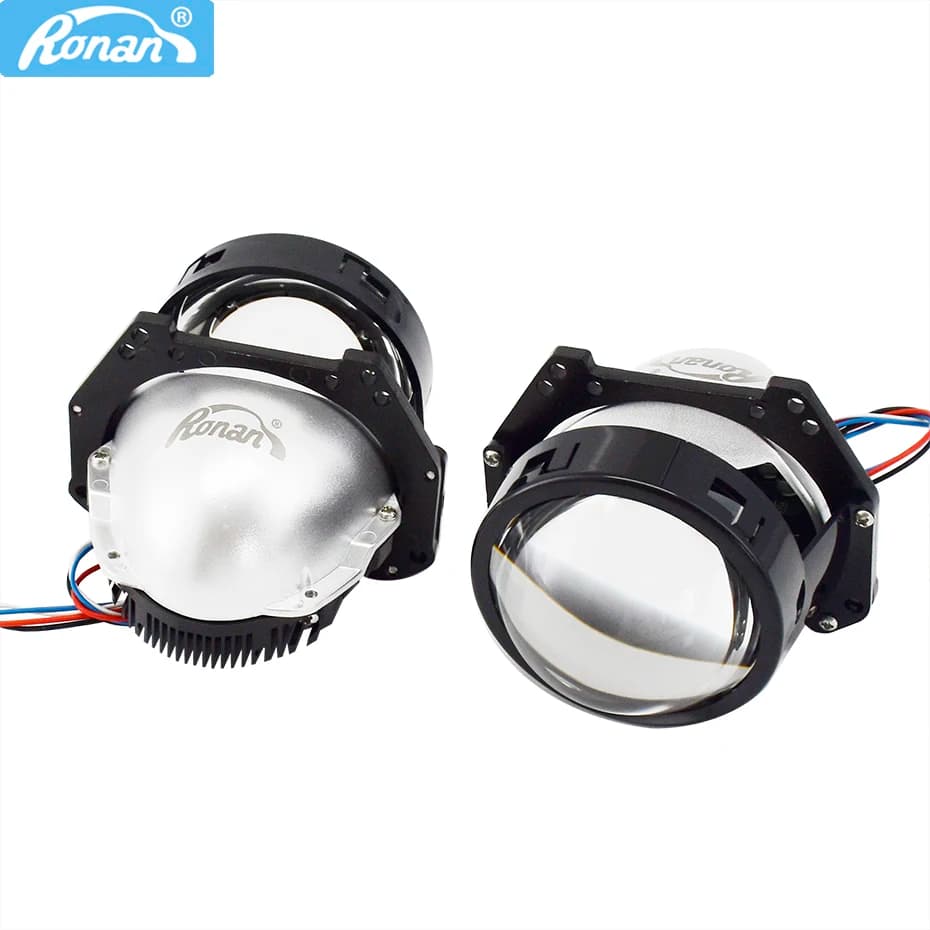 Ronan 3.0 Bi Led proiettore lenti faro 3R G5 90W D19T 6000LUX colore bianco universale auto faro Retrofit Styling