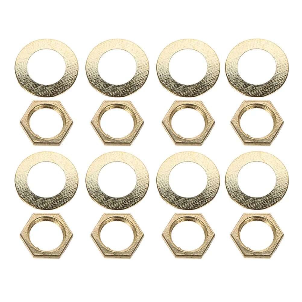 Complete Set of Repair Watches with Metal Dice, Washers and Gaskets for Quartz and Wall Clocks, for DIY Assembling and Home Decoration