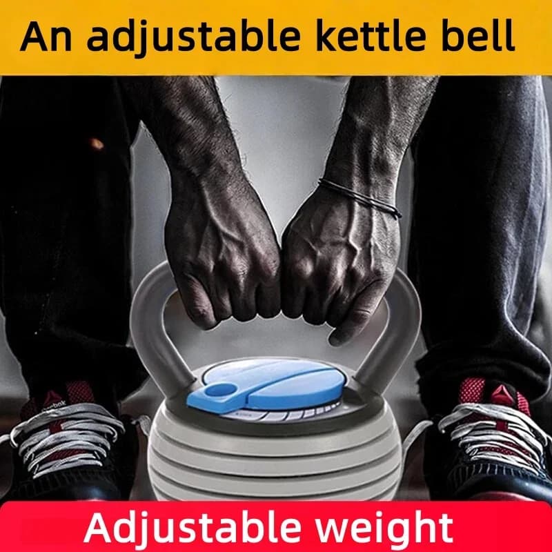 Portable Kettlebell with adjustable weight for hip training for men and women 40 kilograms Kettlebell for fitness and body building