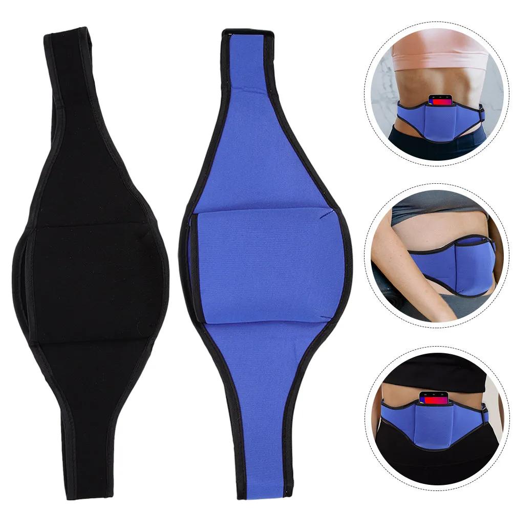 2 Pezzi Cintura Regolabile per Microfono, Marsupio Premium per Insegnanti e Allenatori, Custodia Portatile per Microfono