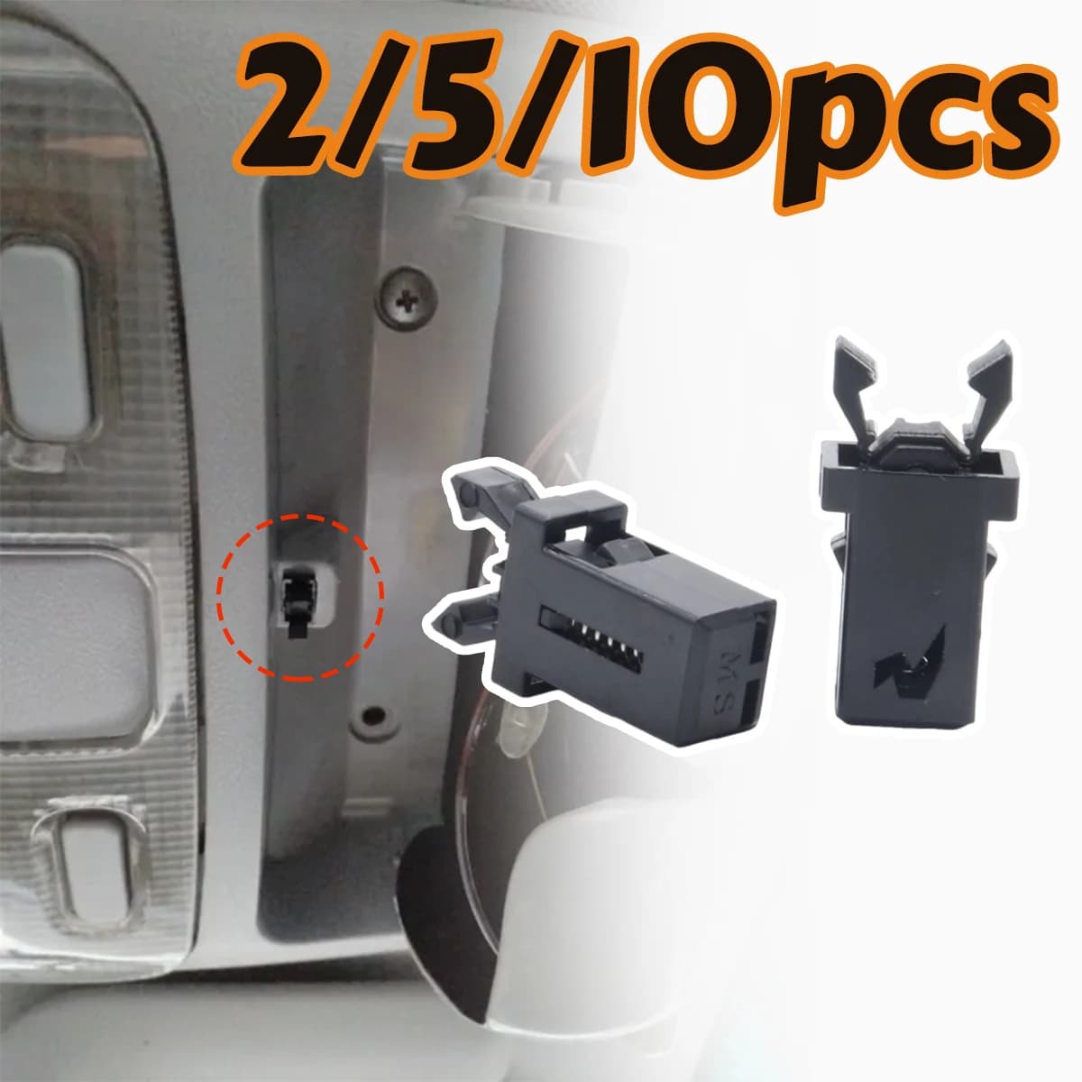 Serratura per Cestino con Interruttore Autobloccante Compatibile con Coperchio Touch per Nissan Navara D40 2005-2015 Riparazione Sostituzione PR-001