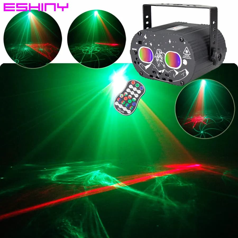 R & G Laser Aurora Dream DJ luci da discoteca modelli proiettore Party RGB LED Bar sala da ballo decorazione natalizia effetto scenico F9D2