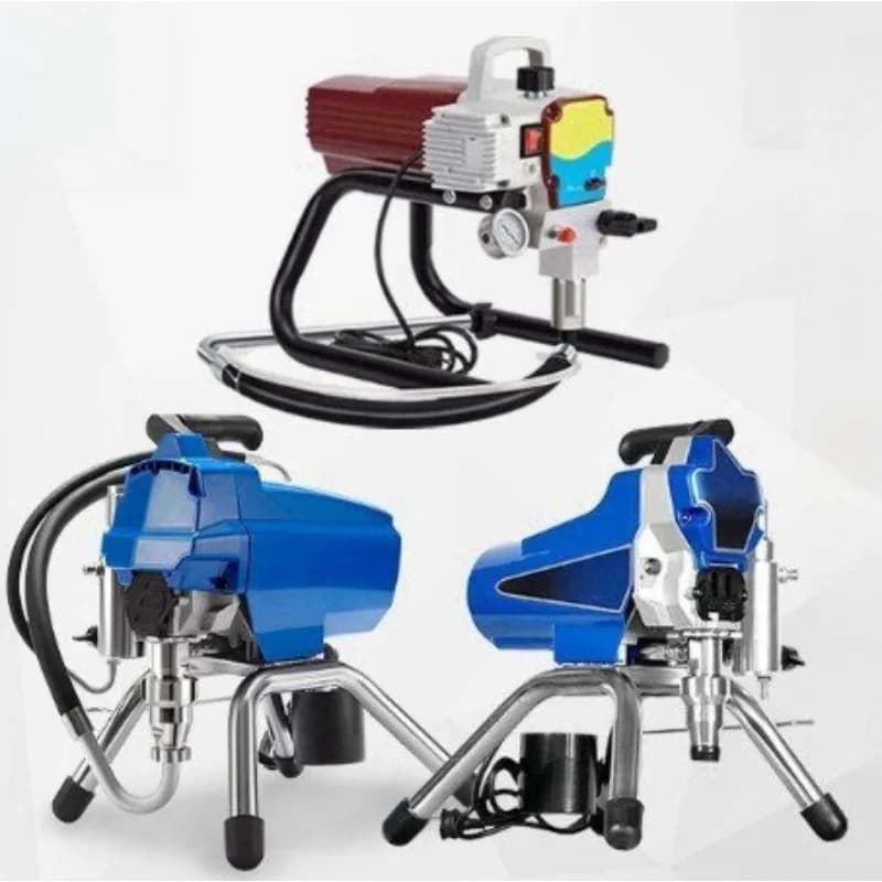 Spruzzatore airless per vernice in lattice, vernice per pareti esterne, piccolo spruzzatore di vernice elettrico multifunzionale ad alta potenza