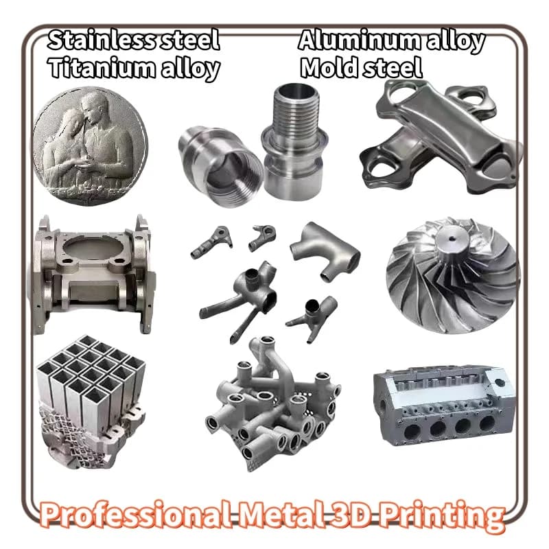 Servizio di stampa 3D Lavorazione CNC personalizzata Modello Modellazione Parti metalliche Elaborazione di stampi complessi in resina ABS nylon Stampaggio un colpo