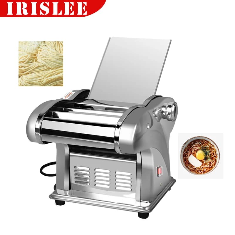Macchina per la produzione di pasta elettrica in acciaio inossidabile Macchina per noodle Macchina per pressare il rullo di spaghetti per pasta