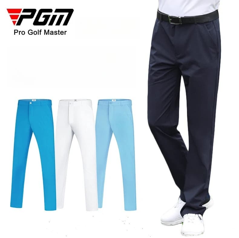Pantaloni da golf da uomo PGM Pantaloni sportivi morbidi e sottili traspiranti estivi KUZ005