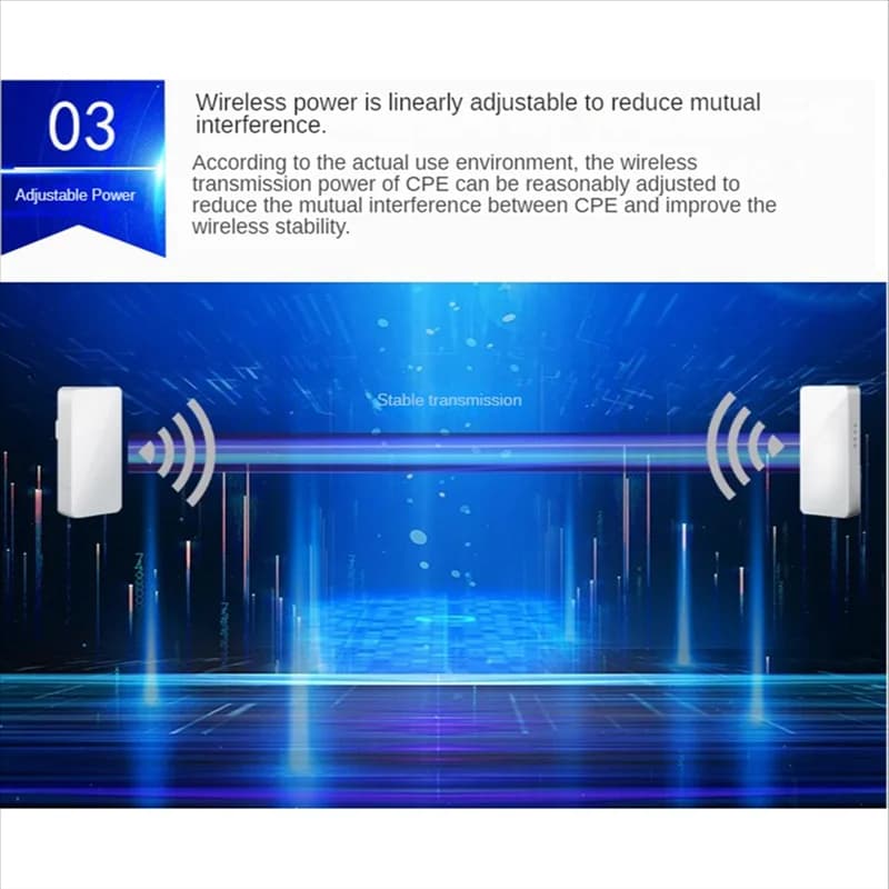 N84R Router WIFI esterno Ponte wireless Ripetitore Wifi 2.4G 300Mbps Punto a punto Amplificatore di segnale Wifi Gamma 1KM Spina UE