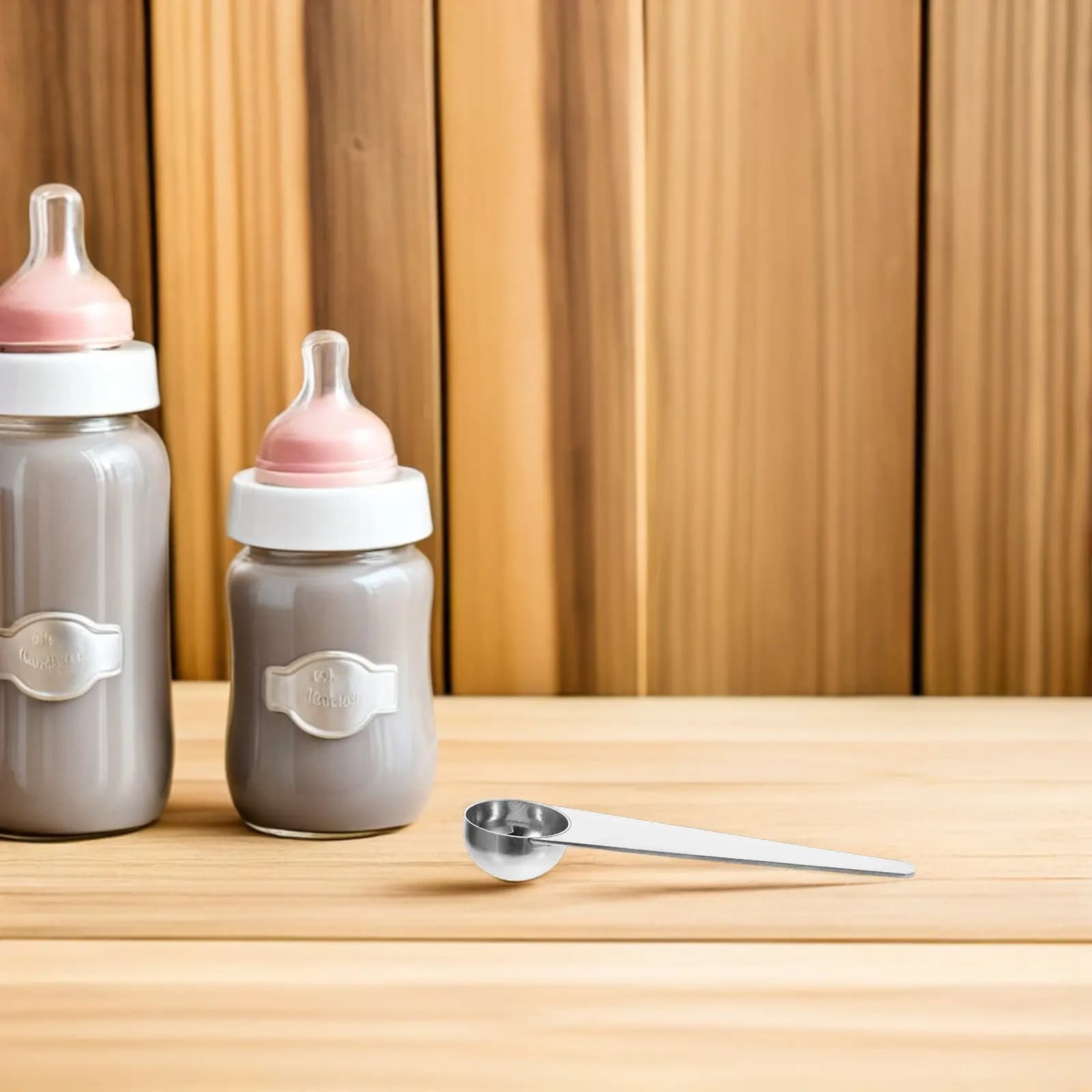 15 Ml Stainless Steel Formula Scoop for Baby Milk Powder Protein Coffee Tea Grains Pet Food Precision Measuring Scoop Kitchen