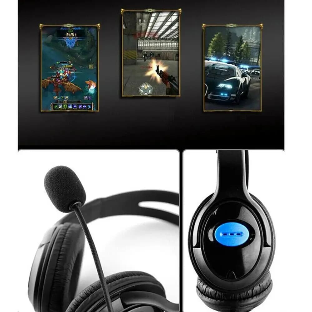 Headphones with microphone Wired gaming heads Netherlands deep Over Ear Musical headphones Sound insulation 3.5mm gaming earphones Laptop PC