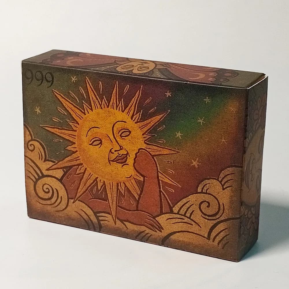 Garden of Lucid Daydreams Oracle Deck - 52 carte da divinazione surreali per la meditazione, 9*6 cm, a doppio rilievo