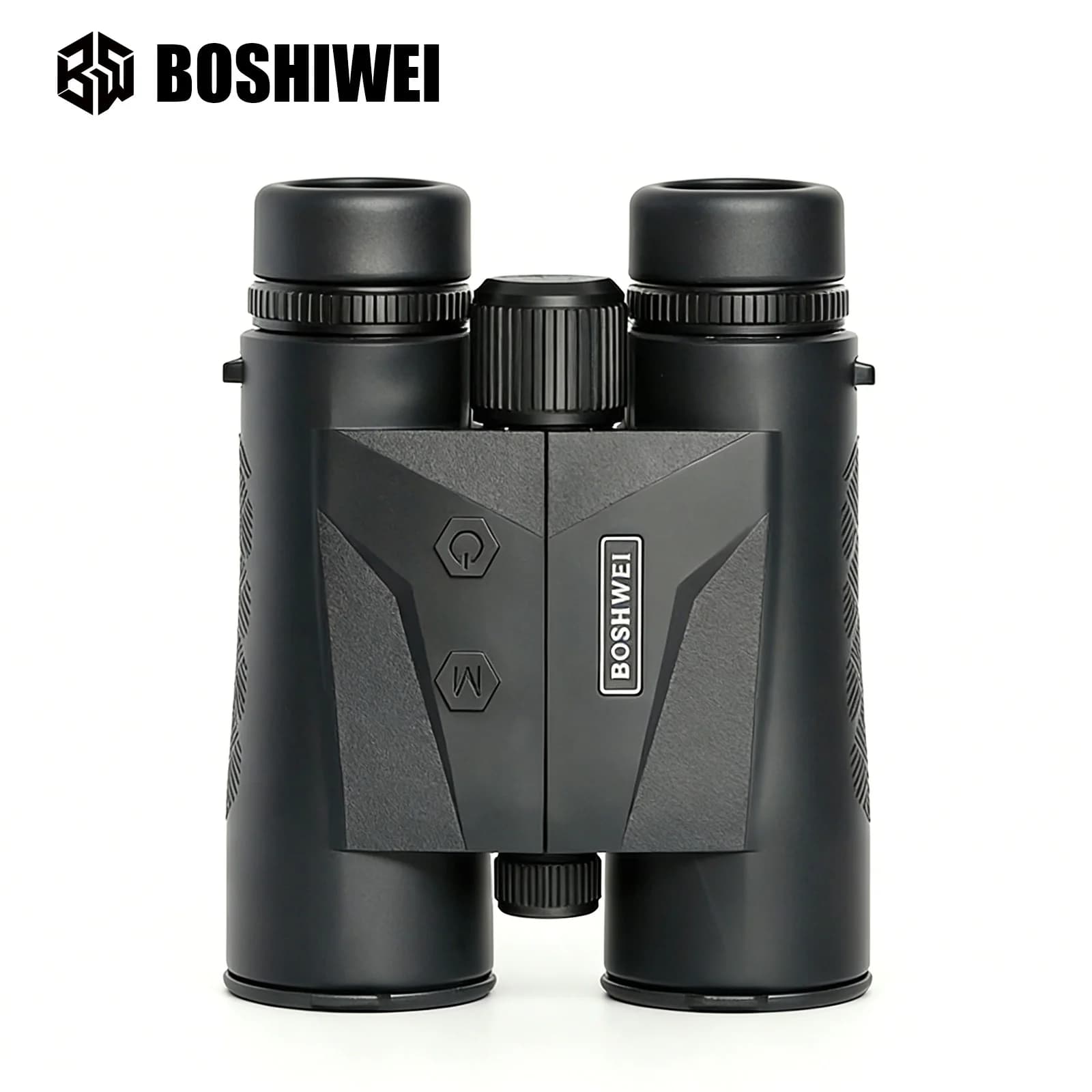 Binocolo BOSHIWEI 10x42 con Telemetro Laser, Binocolo Professionale Impermeabile per Caccia all'Aperto e Misurazioni Ingegneristiche