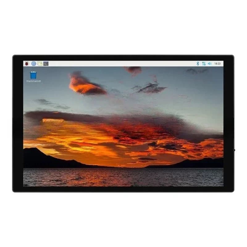 Monitor Raspberry Pi 5 con Schermo Touch da 10,1 Pollici, 1280 × 800, Alta Gamma Cromatica, Schermo Secondario per Computer