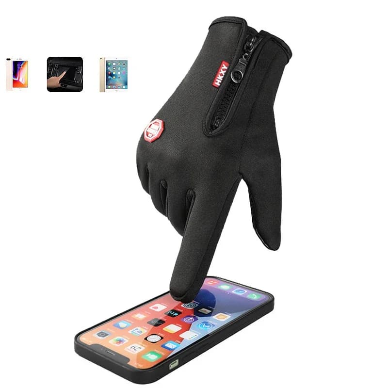 Winter Autumn Gloves for Cycling, Hiking, Camping, Guide, Woman, Touchscreen, Non-slip, with Hinge, Waterproof