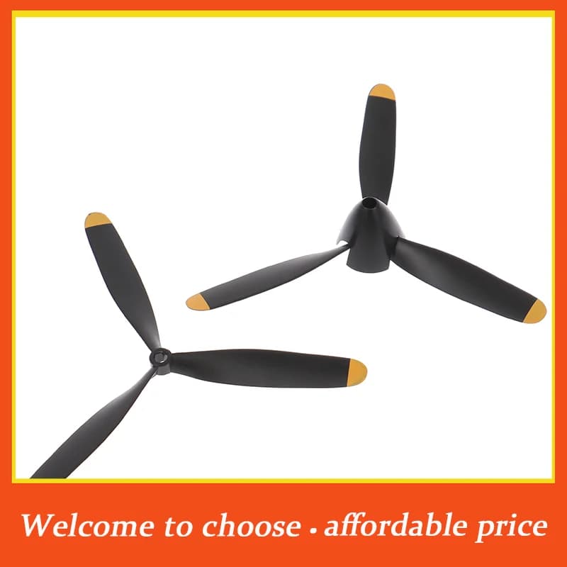 *New 1pc Plastic Volantex RC 3 Blades Propeller For 761-5 P-51D 761-8 F4U 761-9 T28 761-11 BF109 761-12 Spitfire RC Plane