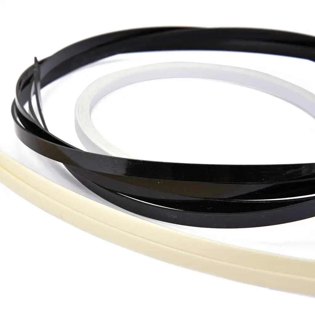 Guitar Bass Mandolin Ukulele Binding Strip ABS Trim Purfling for Instrument Repair Project Luthiers Accessories