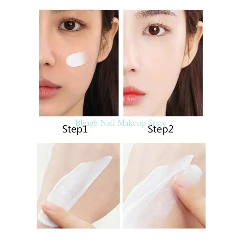 28TA 50ml Fondotinta liquido latte capra Crema impermeabile per il controllo del petrolio Copertura per l'acne- Crema base
