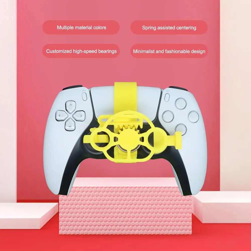 Accessori colorati per volante per gamepad Mini stampa 3D per accessori di ricambio ausiliari per controller di gioco PS 5
