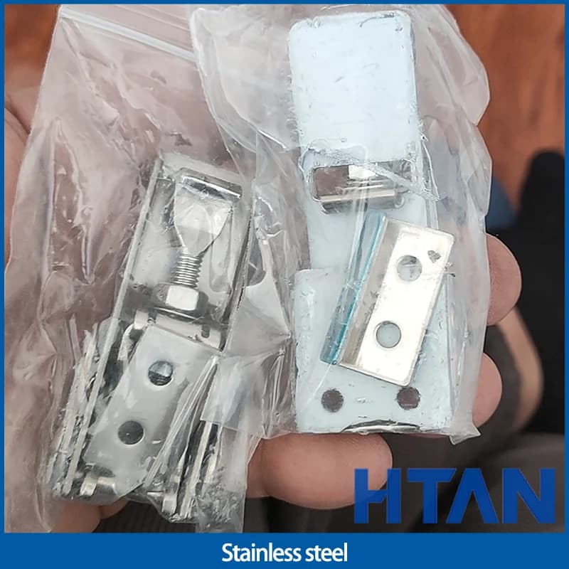 2 serrature a leva regolabili a scomparsa in acciaio inossidabile 304, adatte per accessori per armadietti di apparecchiature industriali
