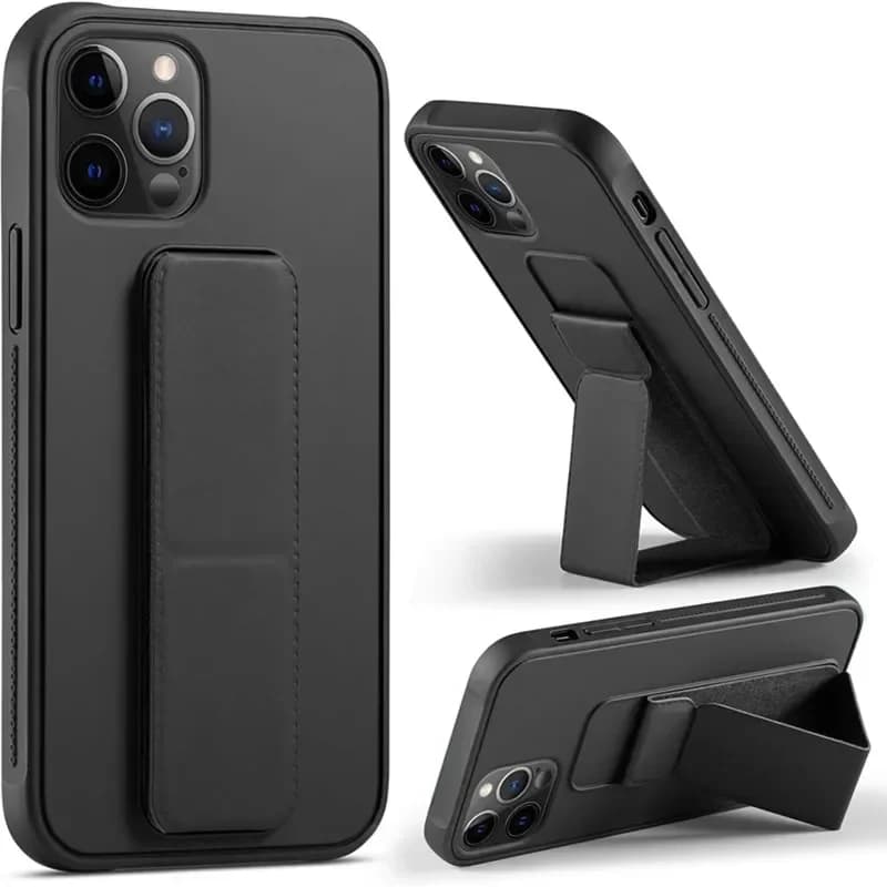 Custodia con cinturino da polso con cavalletto magnetico per IPhone 16 15 14 13 12 11 Pro Max Plus 16Pro 15Pro IPhone16 ProMax Accessori per cover con supporto