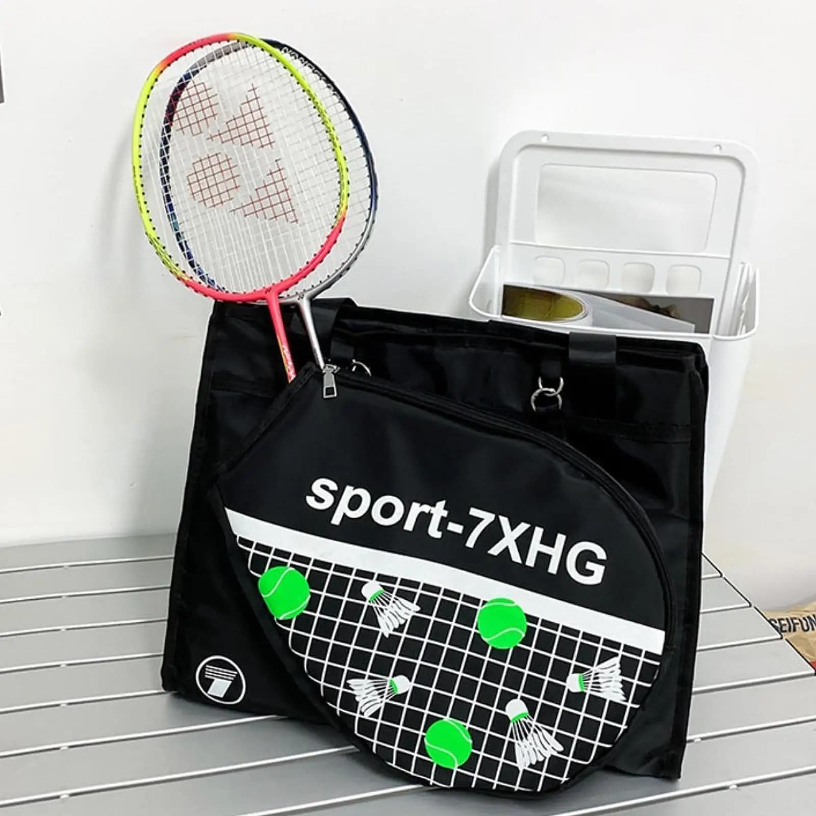 Multifunctional Tennis Rack Bag, Oxford Fabric Removable Sports Bag, Badminton Bag, Tennis Hand Bag