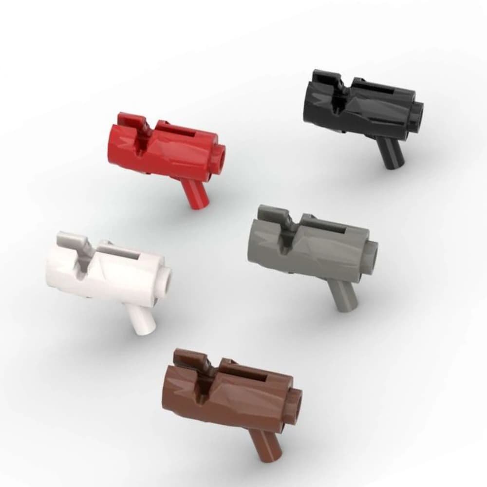 MOC 10 PZ 15391 Puntelli Pistola Figura Braccia Palmare Mattoni Mini Blaster Sparatutto Building Blocks Particelle Giocattoli Per Bambini Regalo Di Compleanno