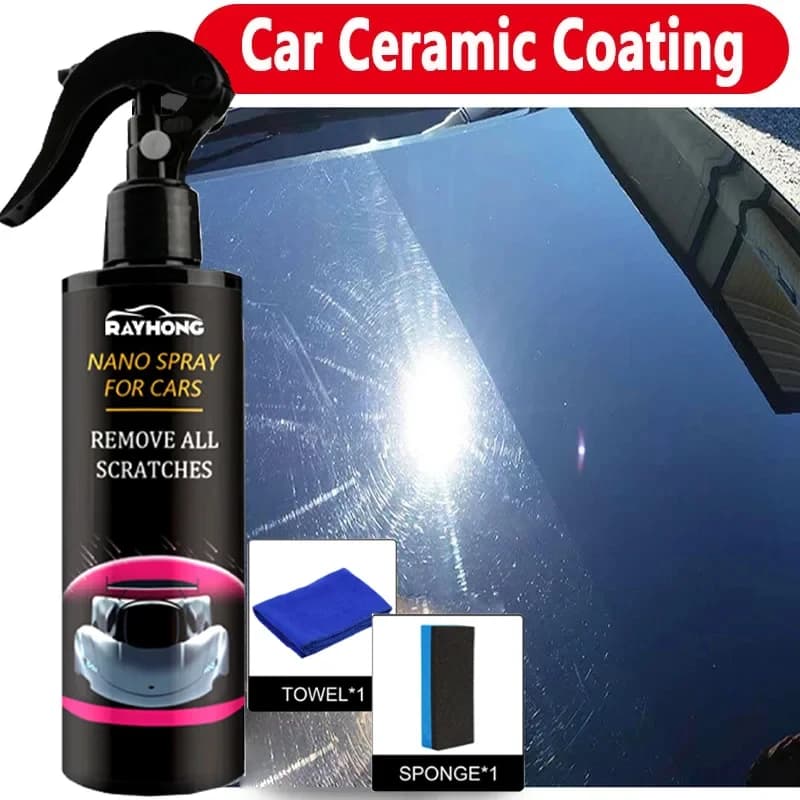 Ceramic Coating For Cars Paint Mirror Shine Crystal Wax Spray Nano Hydrophobic Anti-fouling Auto Detailing Car Cleaning Product