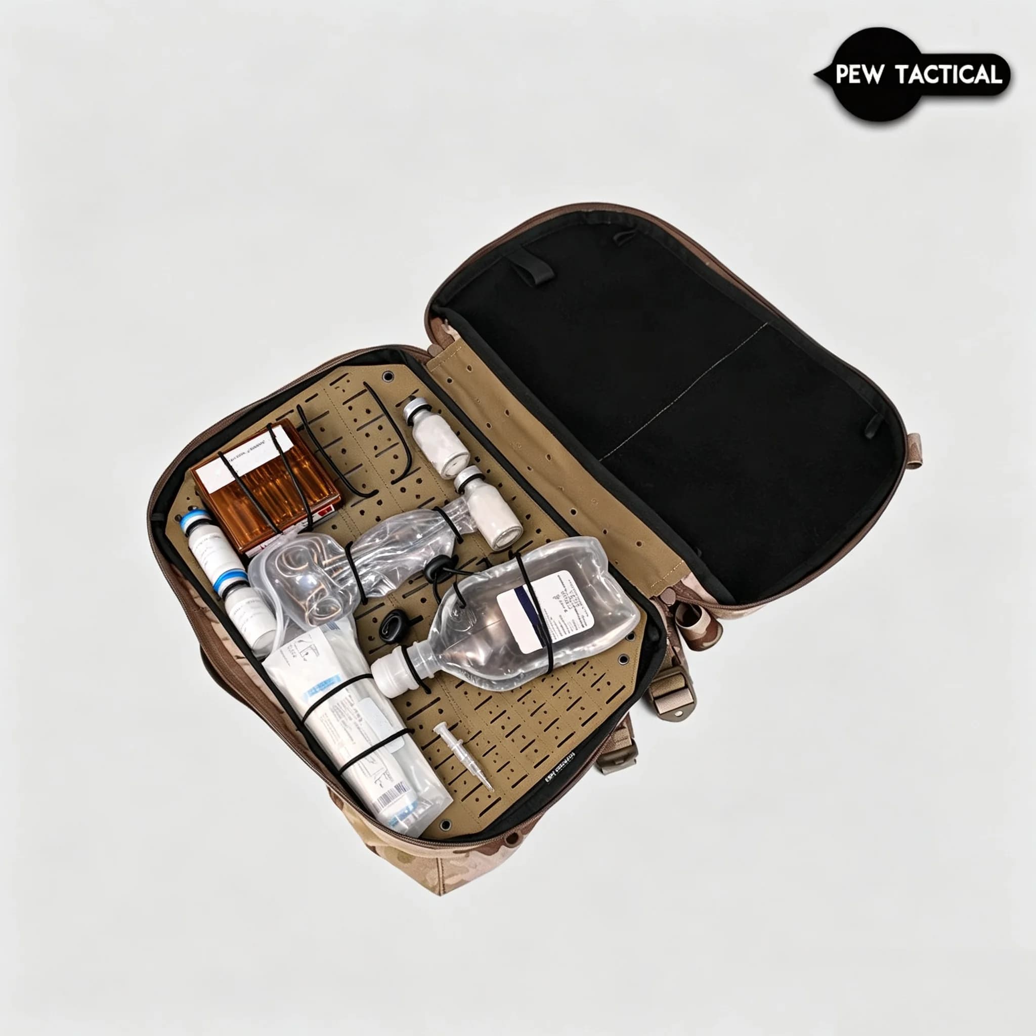 PEW TACTICAL Delta Bag Zaino per pendolari Kit di pronto soccorso Scheda di archiviazione interna
