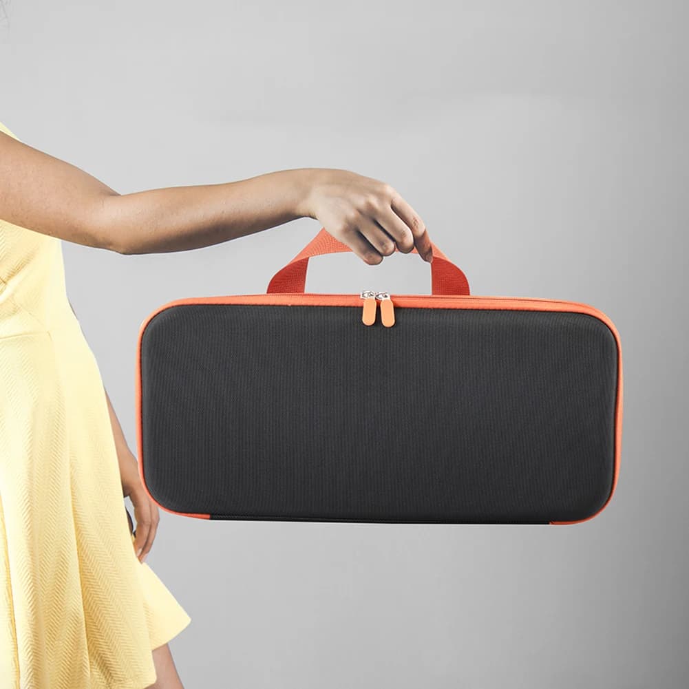 Hard travel case with mesh pocket, anti-scratch protective case for hair plate Airstrait HT01