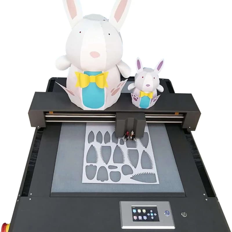 Plotter da taglio DTF UV a base piatta in Cina all'ingrosso con scatola software Signmaster che produce macchine da taglio per materiali in vinile