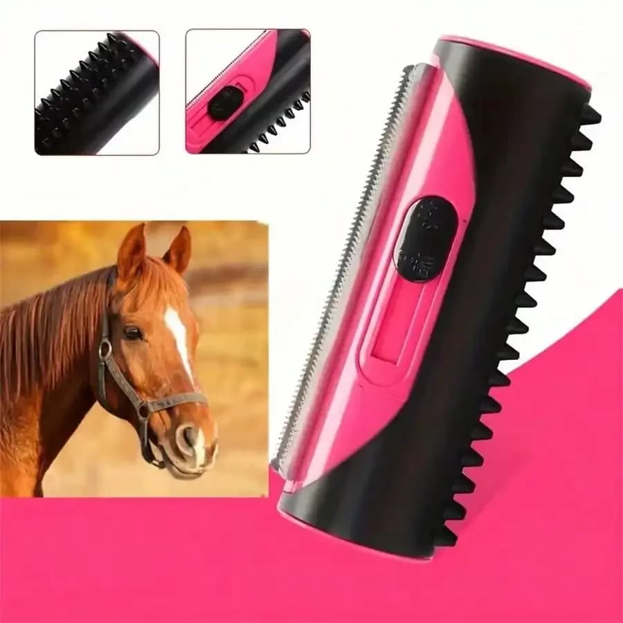 Macchina per la depilazione del cavallo Spazzola per capelli Spazzola per peli di gatto Spazzola per pulizia Divano Detergente per tappeti Spazzola per peli di animali Pettine a rullo per peli di cavallo