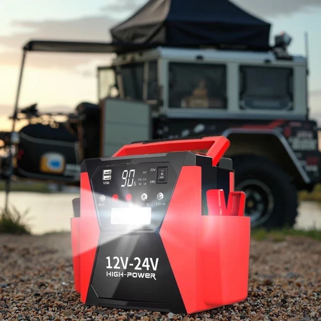 Nuovo Avviatore di Emergenza per Veicoli 12V/24V, Kit di Emergenza