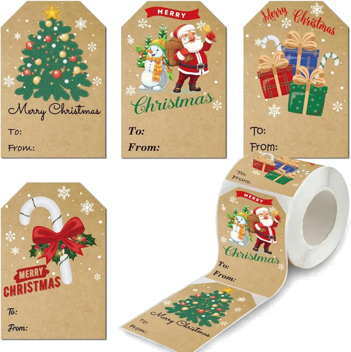 300 pezzi di etichette adesive regalo di Natale adesivi Pulp Fiction Padrino decalcomanie di moda retrò per laptop scrapbook bagagli regali del telefono